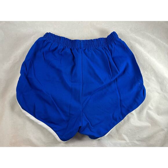 Don Alleson Gym Shorts All Nylon Youth Size Large Vintage 70s 80s Elastic Waist - Picture 2 of 3